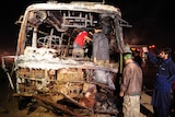 Oil tanker and bus collide in Pakistan