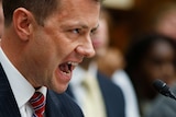 Peter Strzok appears emotional and angry as he testifies before the house committee.