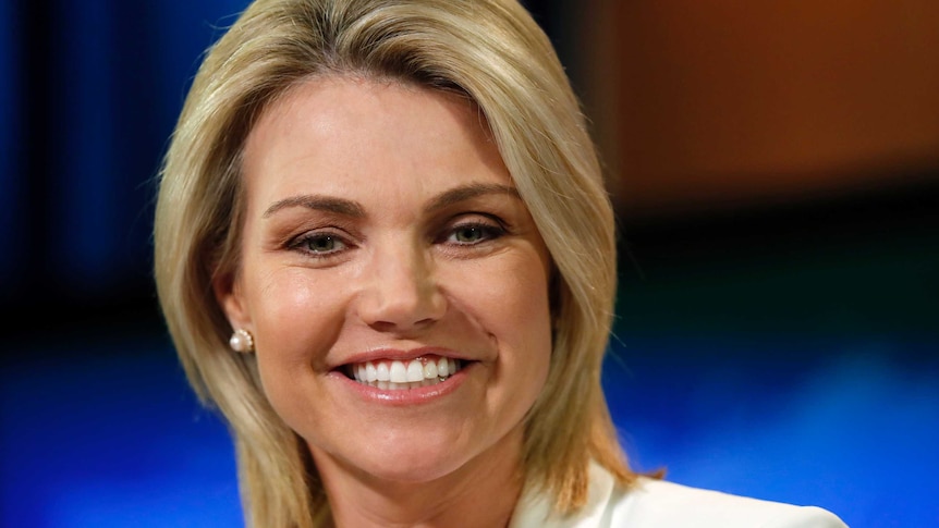 A close-up shot of Heather Nauert