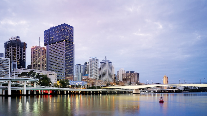 Brisbane city skyline