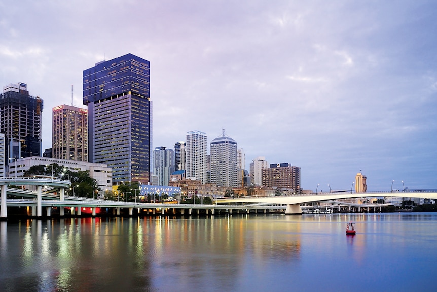 Brisbane city skyline