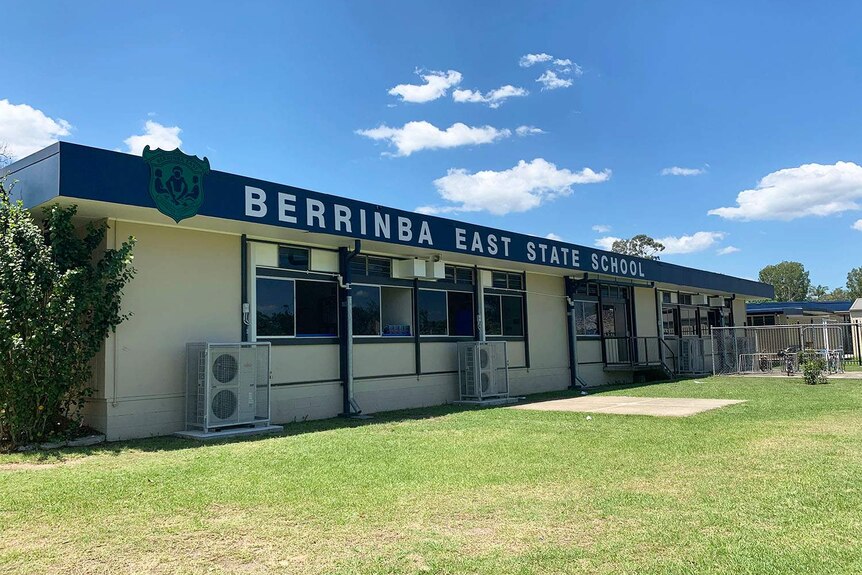 Classroom building at Berrinba East State School in Logan, south of Brisbane.
