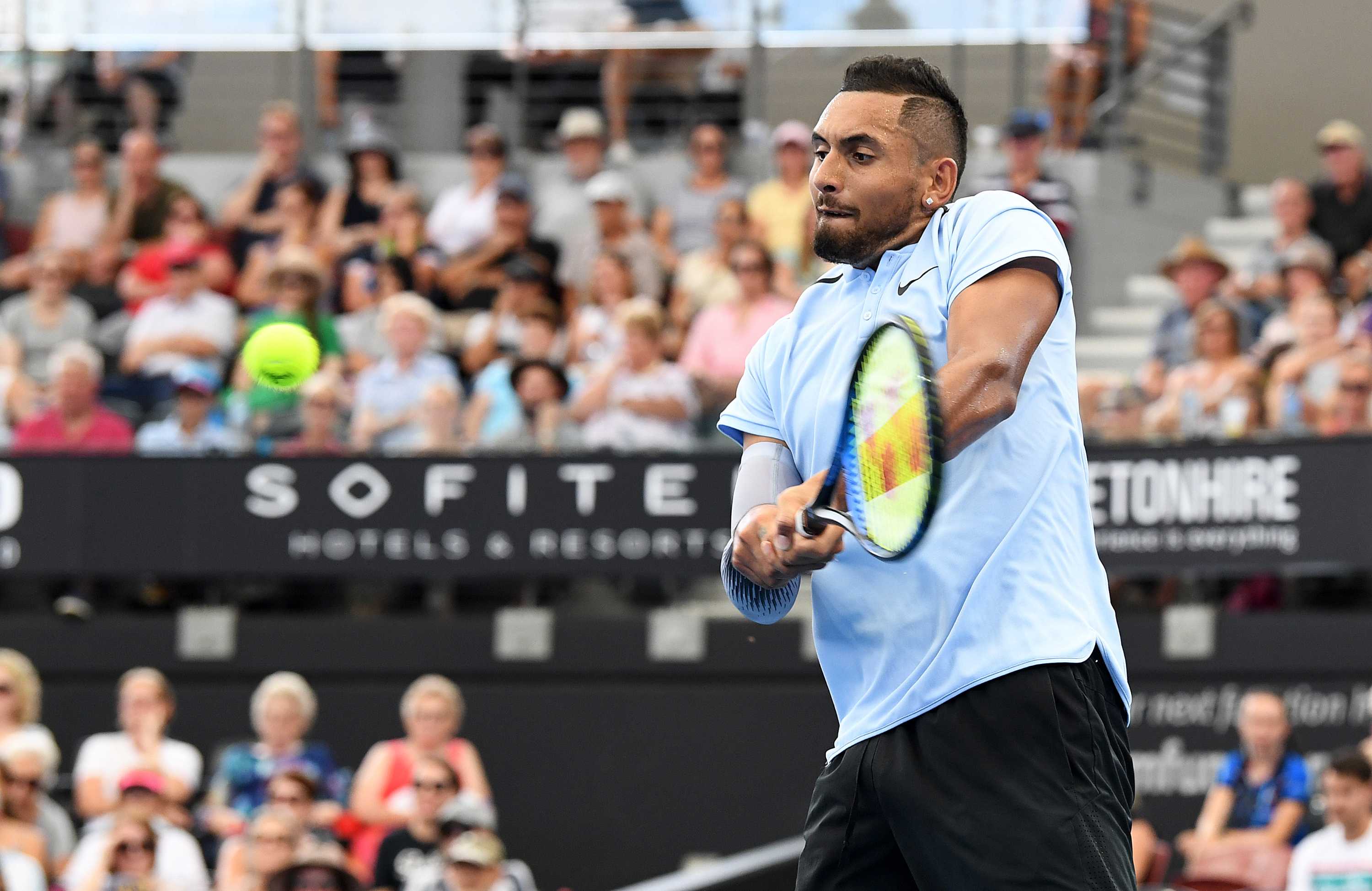 Australia's Alex De Minaur and Nick Kyrgios progress to Brisbane