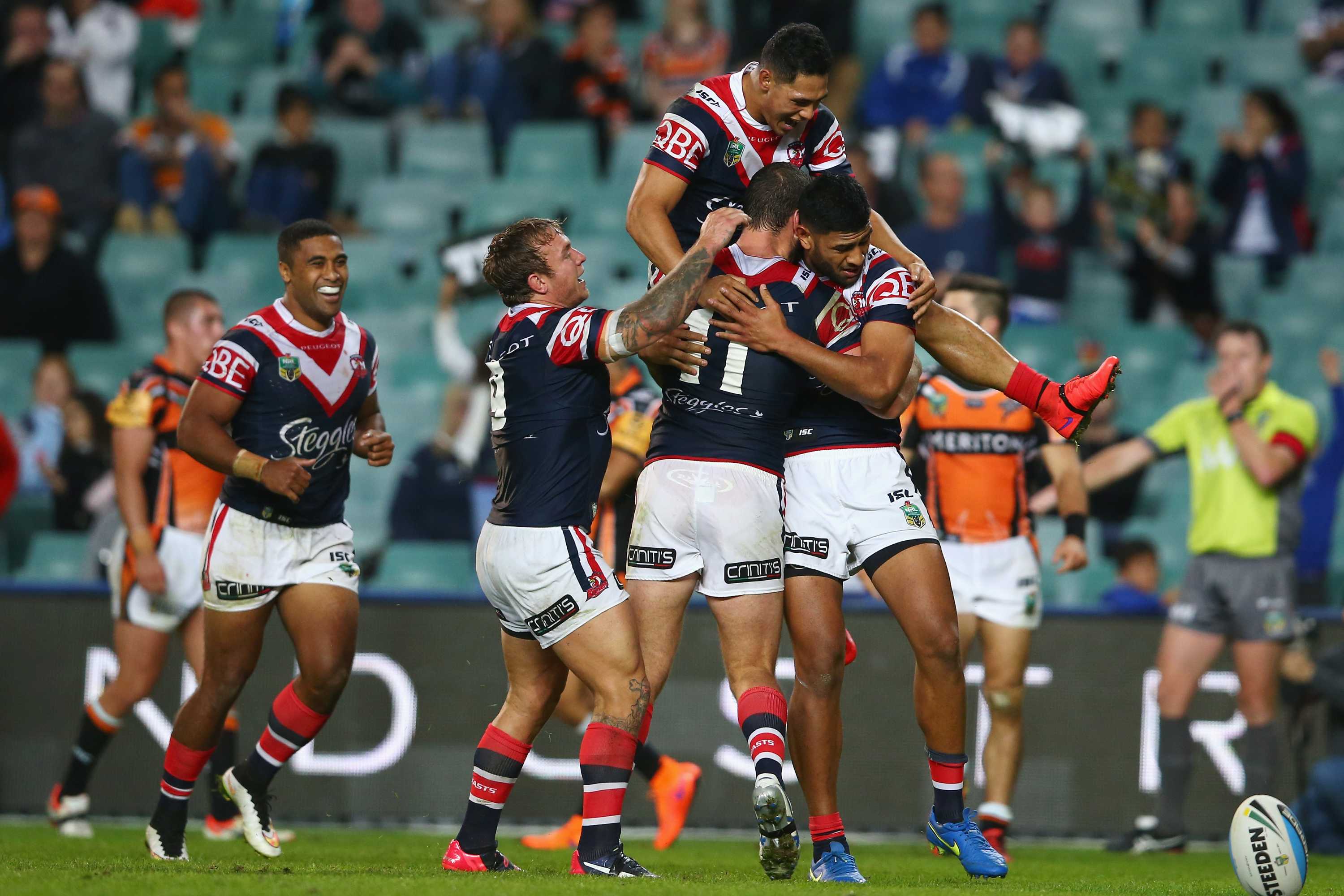 Sydney Roosters not feeling pressure of being NRL title favourites, says  coach Trent Robinson - ABC News