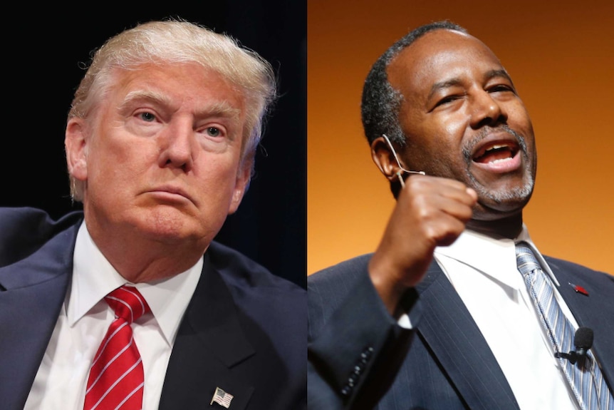 Donald Trump and Ben Carson