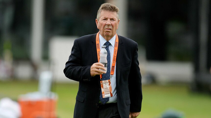 Rod Marsh during nets practice