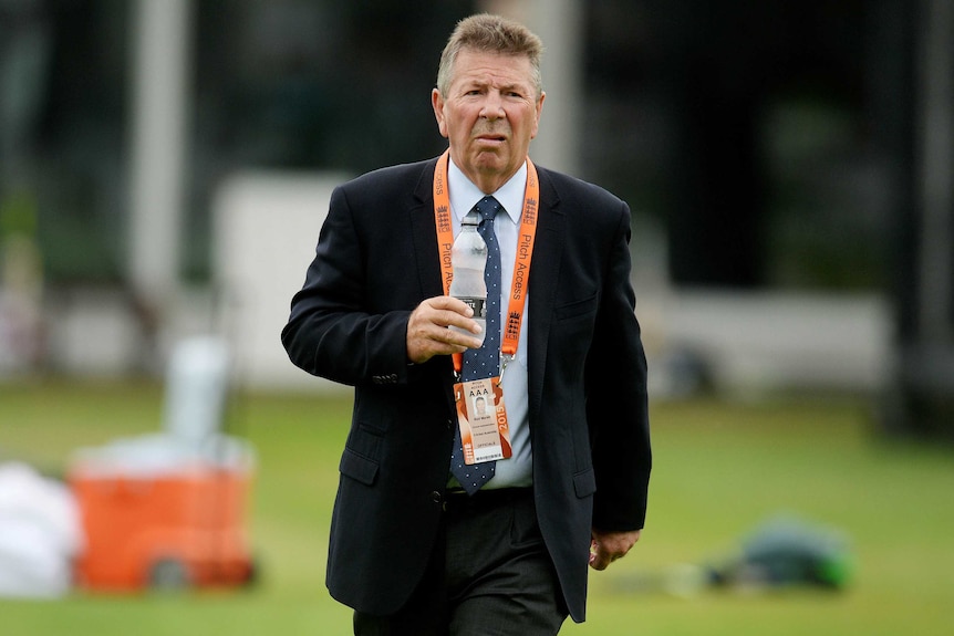 Rod Marsh during nets practice