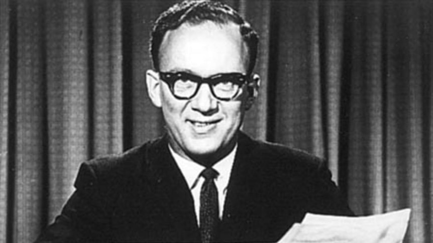 Dibble made history when he presented the first ABC TV news bulletin in 1956.