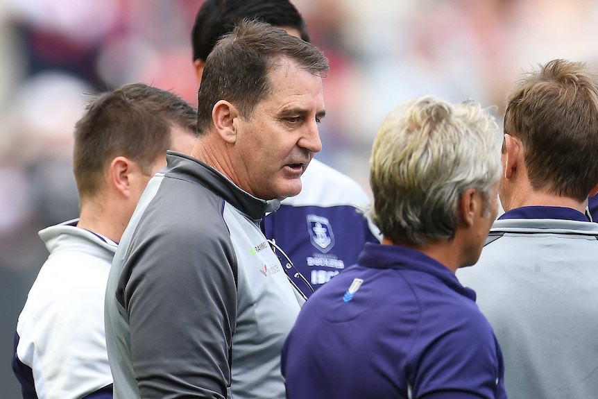 Fremantle Dockers coach Ross Lyon