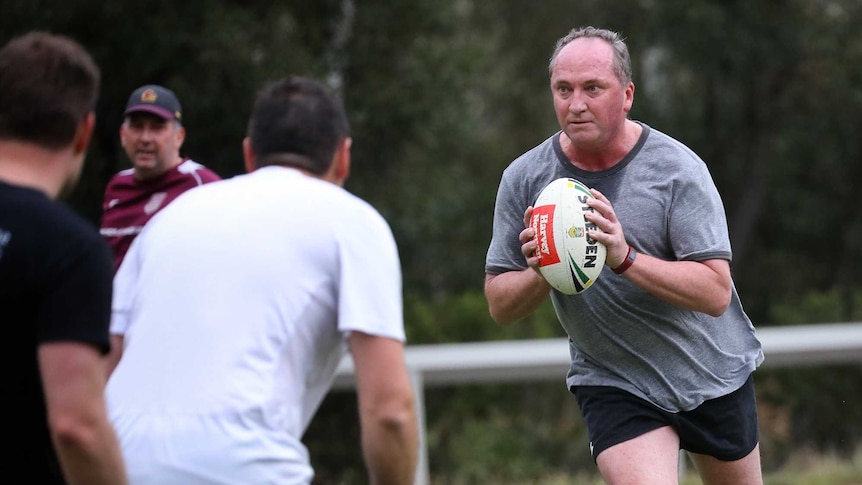 Barnaby Joyce has a renewed focus after weeks of leadership speculation
