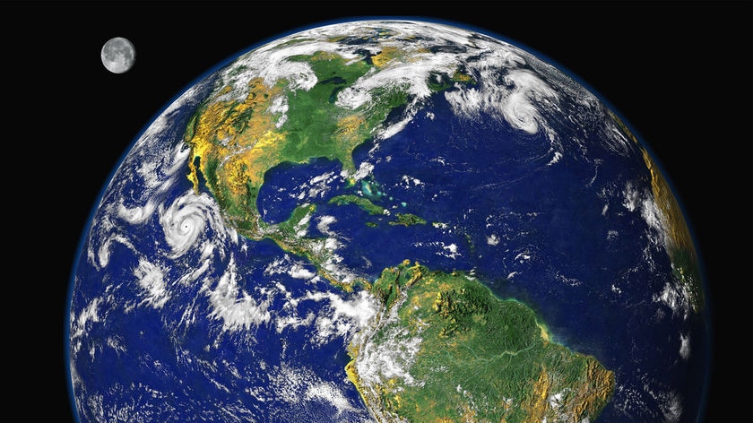 To mark Earth Day on April 22, 2000, NASA scientists released a new image of the Earth