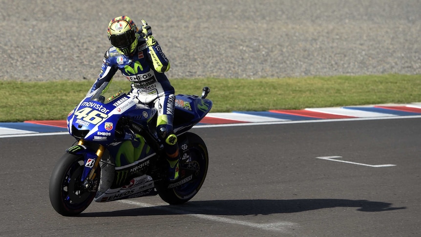 Valentino Rossi wins Argentine MotoGP