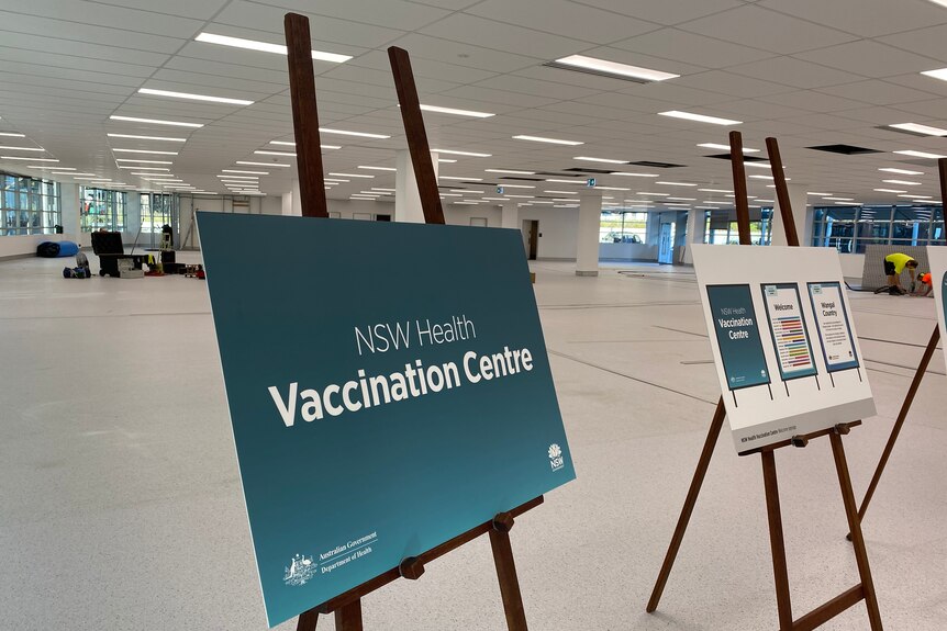 NSW Health Vaccination Center Homebush