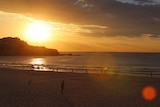 Bondi Beach at sunrise