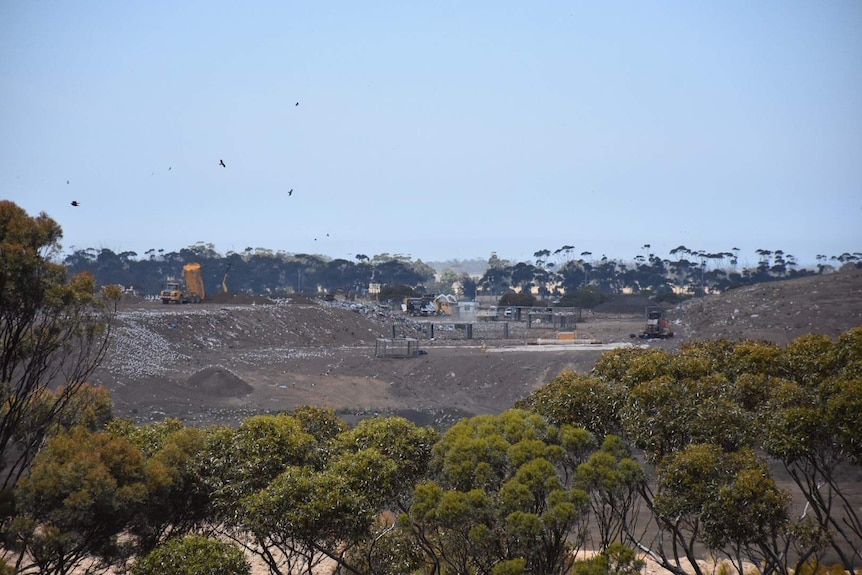 The Werribee tip in Melbourne's west.