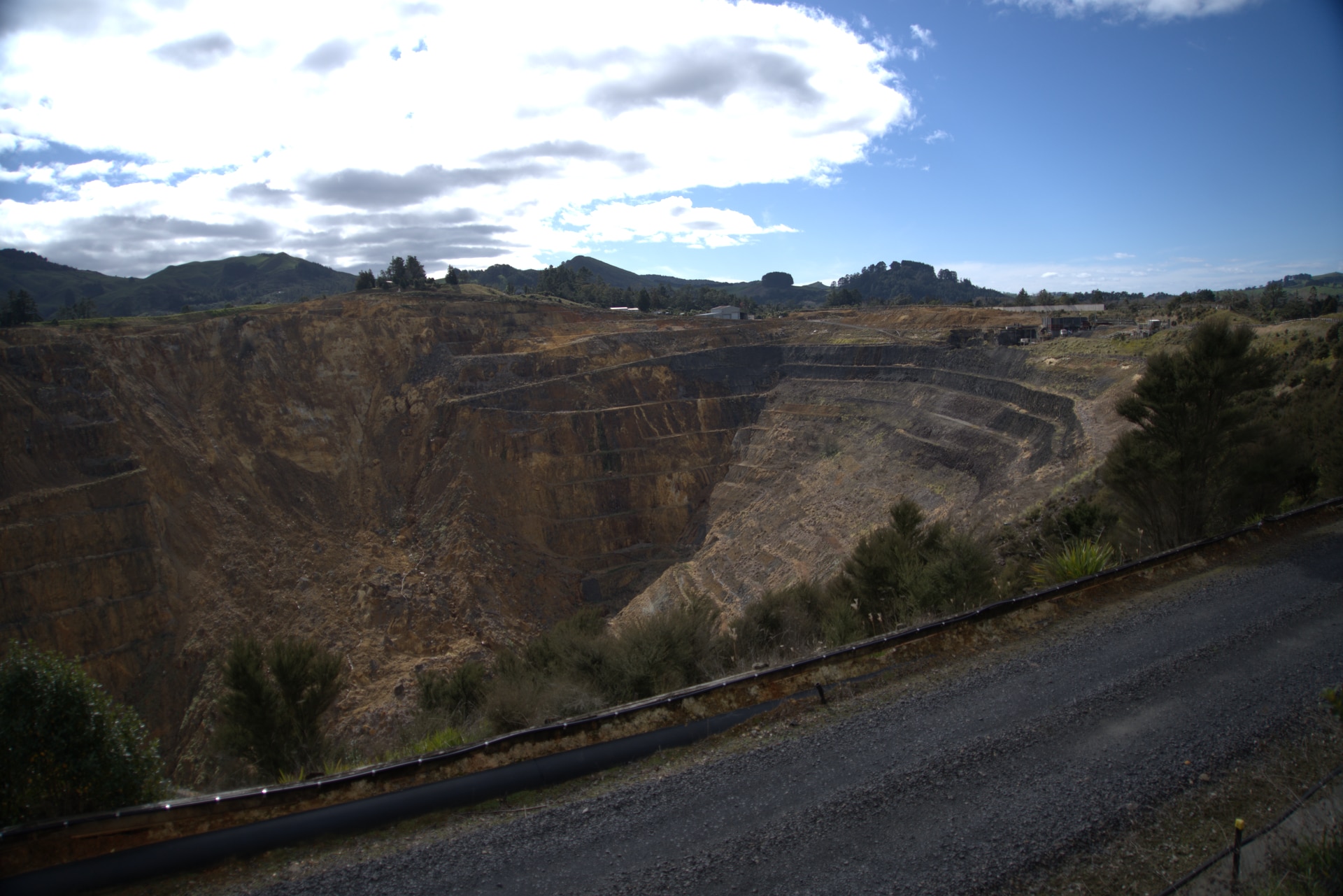 A photo of the Martha Mine.