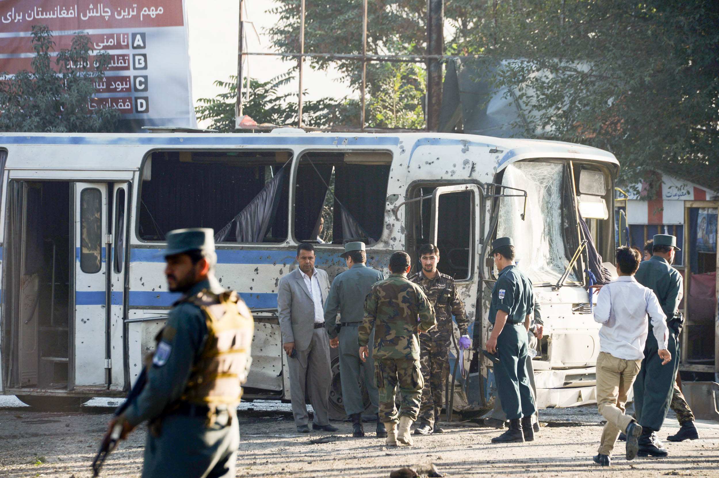 Taliban Suicide Bombers Target Army Vehicles In Kabul, Killing Seven ...