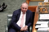 Joyce in the PM chair. June 2021.