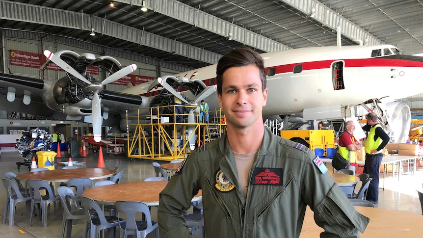 RAAF flying instructor, Kris Sieczkowski is piloting jet fighters at this year's Wings Over the Illawarra air show.