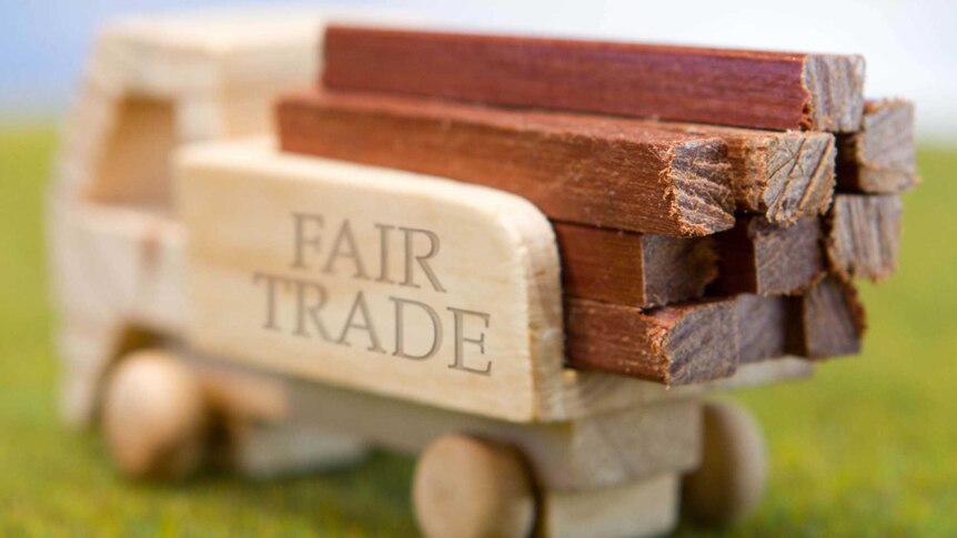 Looking for products marked as 'fair trade' is one way of shopping ethically.