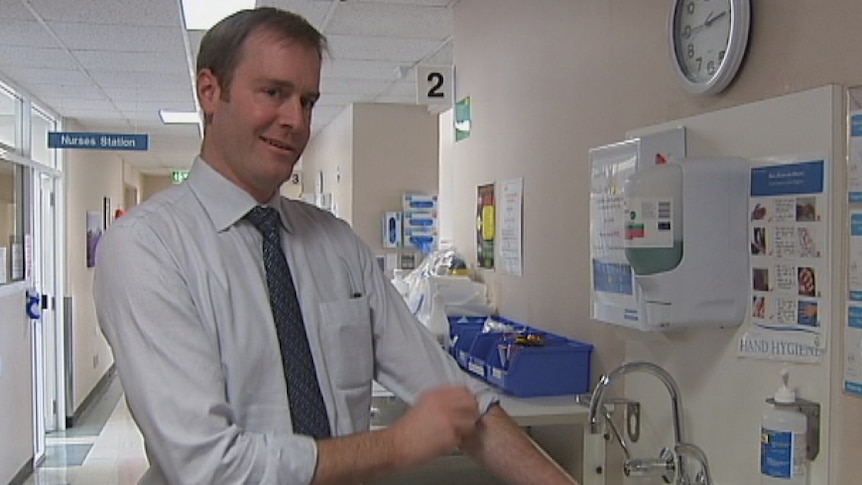 Health Minister Michael Ferguson plans to clean up Tasmania's health system.