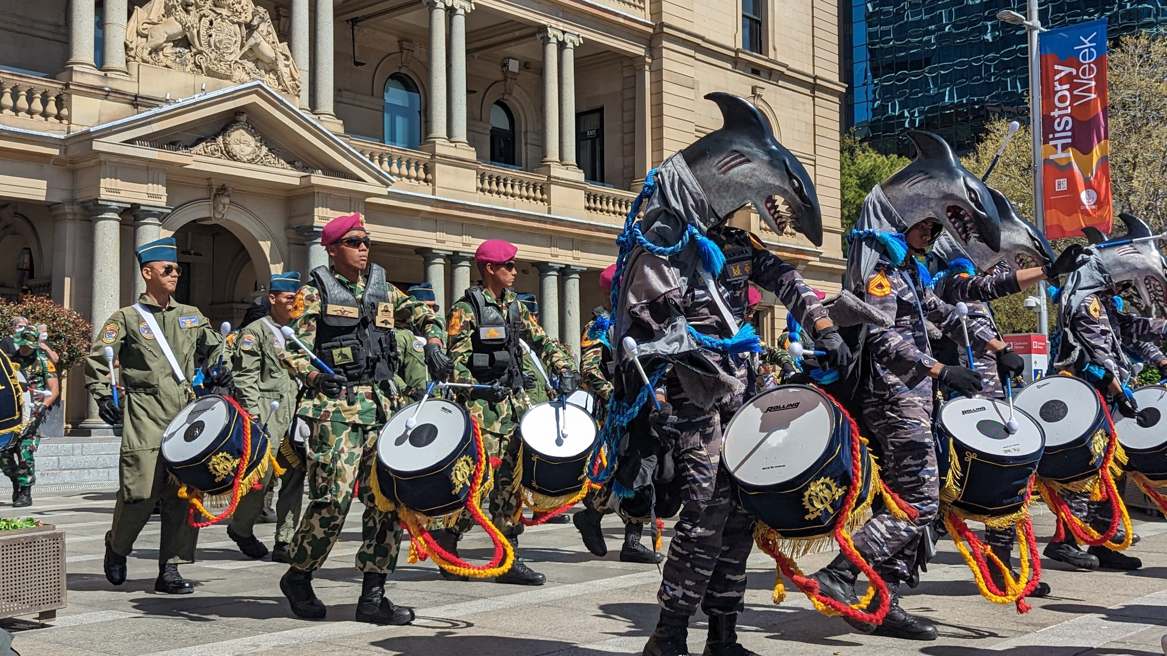 Marching Band di Customs House (1)