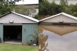 A 2024, a 2022 comparison showing where floodwaters rose to