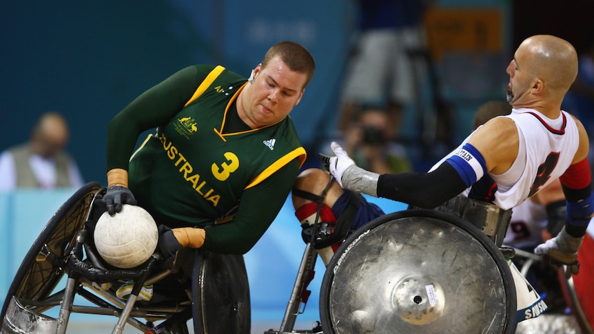 Australian wheelchair rugby star Ryley Batt