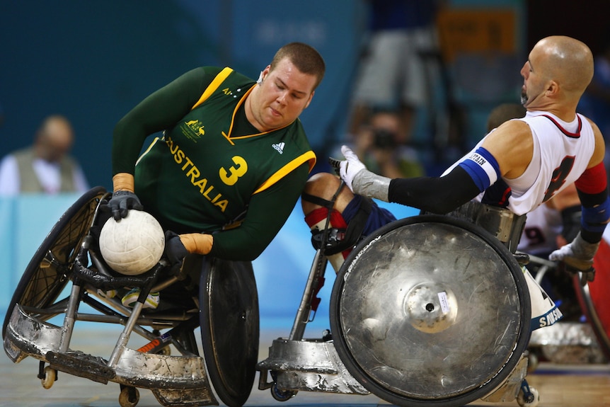 Australian wheelchair rugby star Ryley Batt