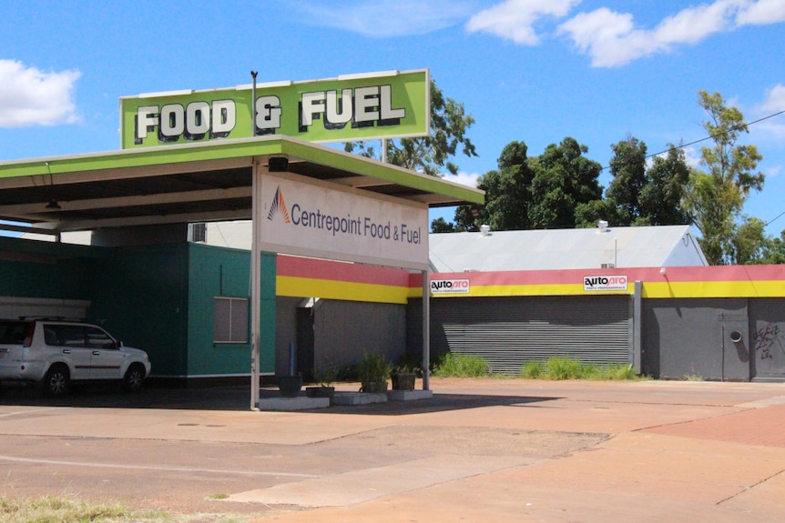 A food and fuel store in Tennant Creek.