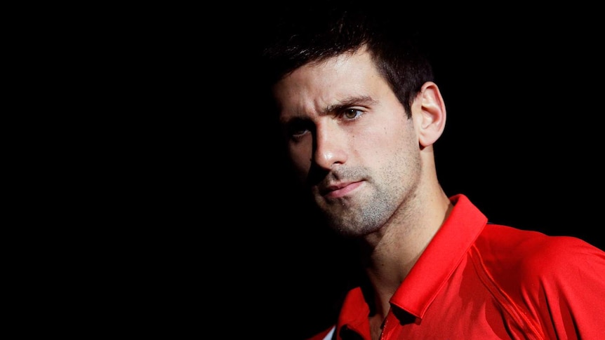 Serbia's Novak Djokovic pictured ahead of his loss to America's Sam Querrey at the Paris Masters.
