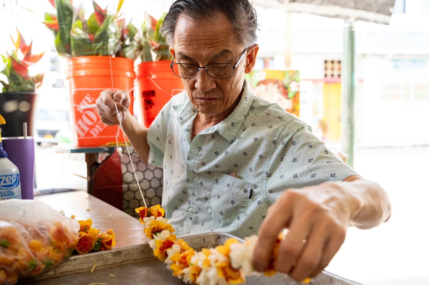 That purple lei you got in Hawai'i? It likely flew in from Thailand
