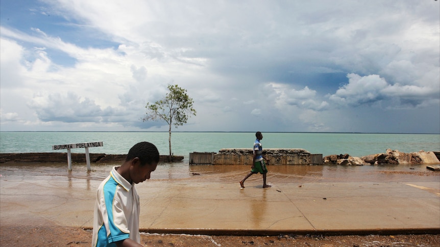 High Tide on Saibai Island