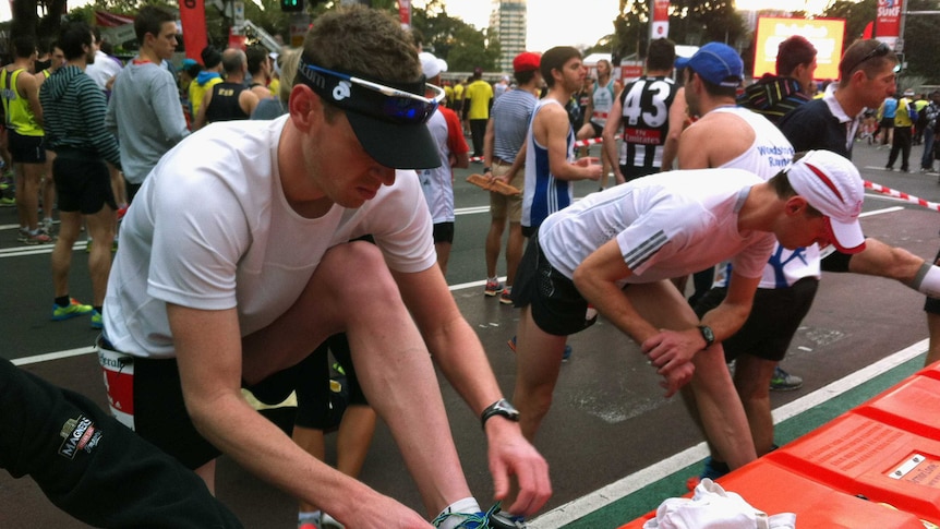 City to Surf start line