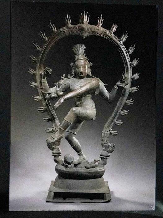 The Dancing Shiva statue