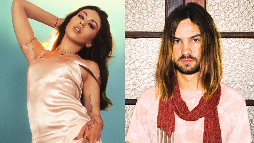 Kali Uchis and Kevin Parker