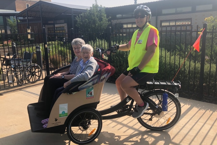 Transporting aged care residents