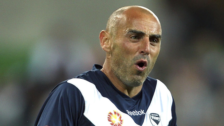 Locked and loaded ... fiery frontman Kevin Muscat has been 'training vigorously'.
