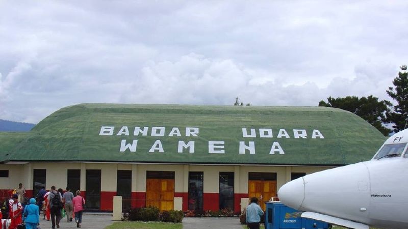 Wamena Airport in Papua