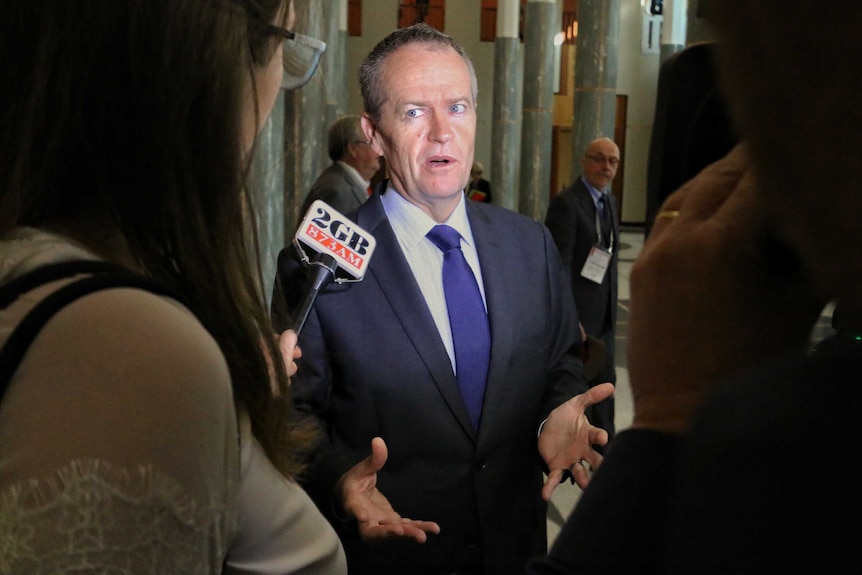 Doorstop interview with Bill Shorten