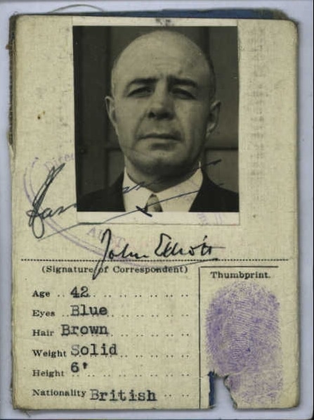 John Elliott, an Australian war correspondent who died in World War II.