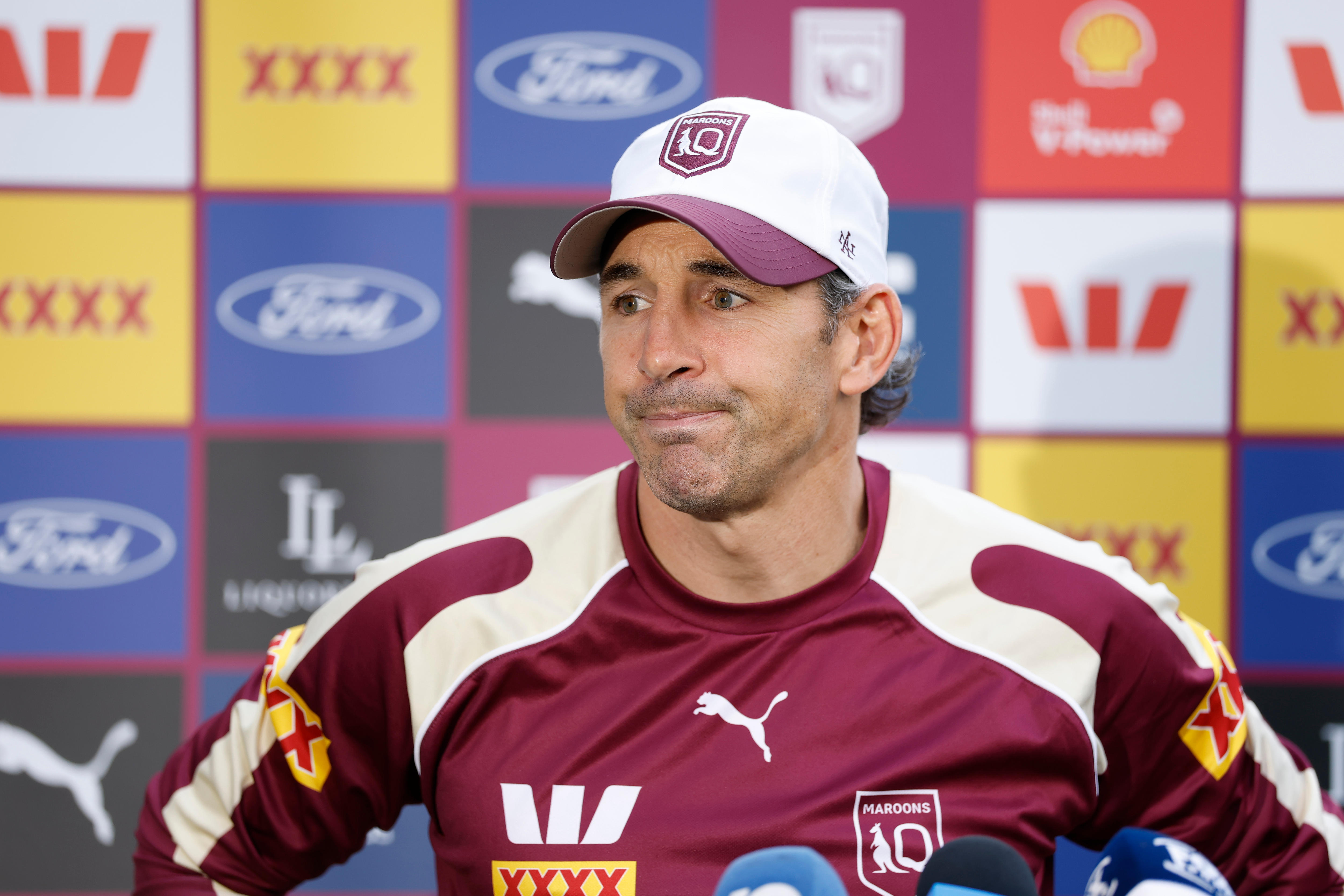 How a handshake may decide Slater's Maroons coaching future