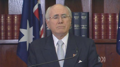 Prime Minister John Howard has denied the chaplains plan blurs the line between church and state (file photo).