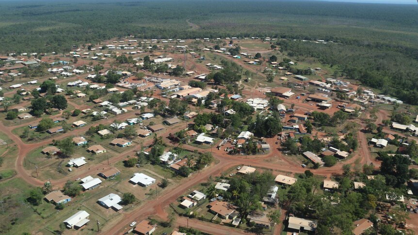 Wadeye from the air