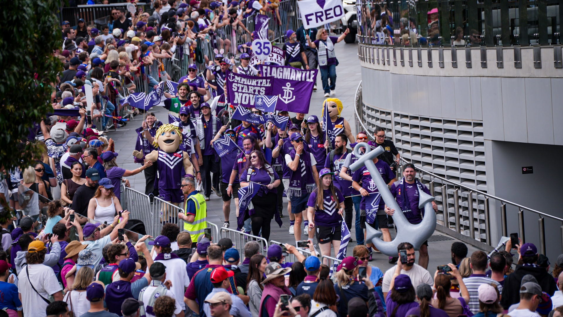Fremantle fans