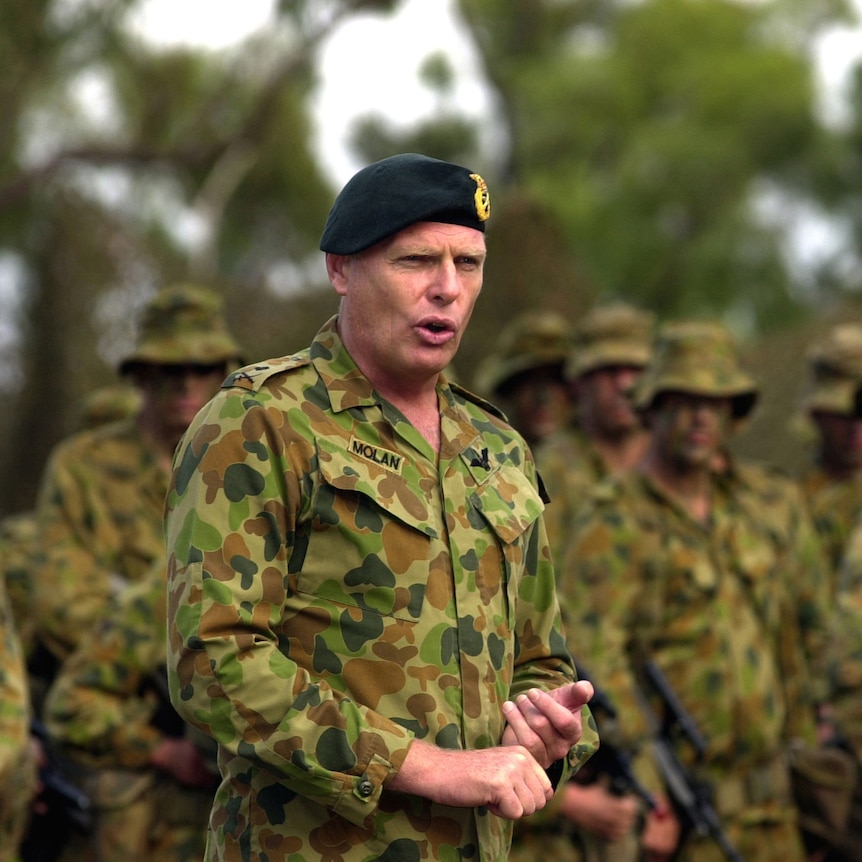 JIM MOLAN ADDRESSES LOGISTIC TROOPS IN THE MILITARY 