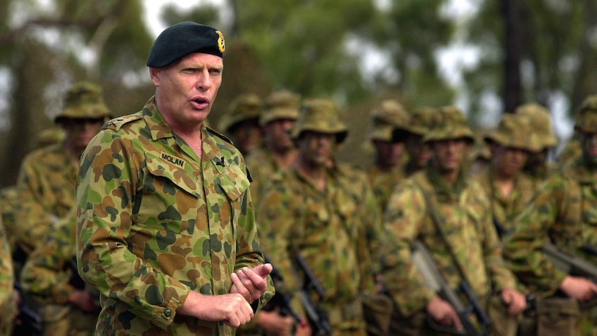 JIM MOLAN ADDRESSES LOGISTIC TROOPS IN THE MILITARY 