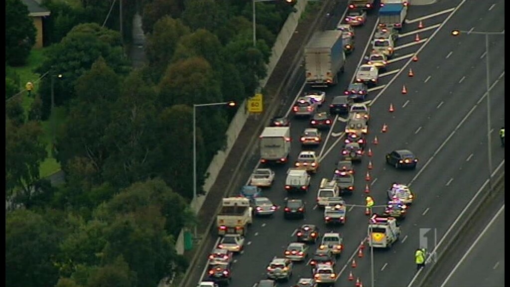 Pedestrian dies on busy motorway - ABC News