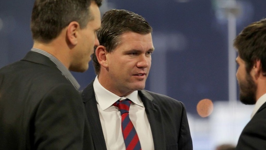 Newcastle Knights chairman Brian McGuigan has defended CEO Matt Gidley.