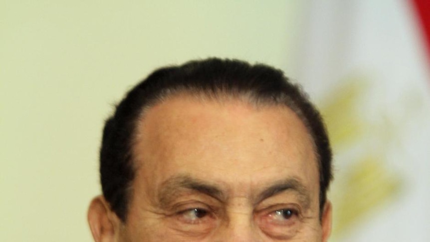 Mubarak is charged with corruption and murder for his alleged role in the deaths of protesters.